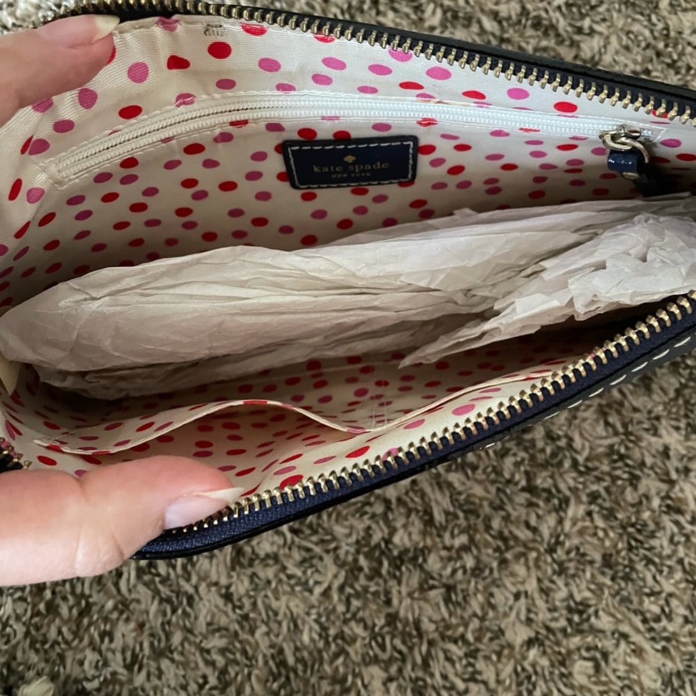 Kate spade shoulder bag with card case